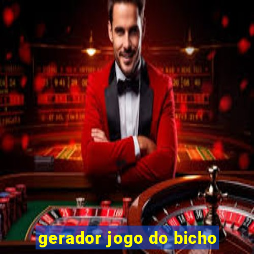 gerador jogo do bicho